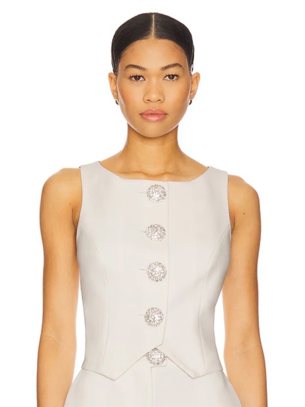MAJORELLE Hadlee Top in White Size XS